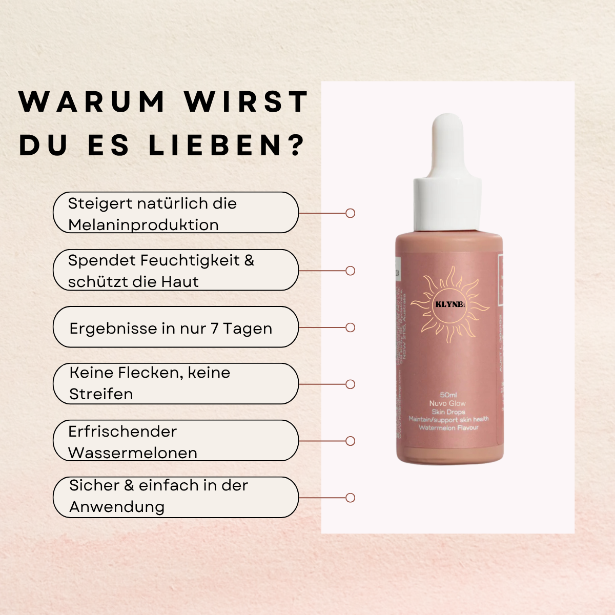 KlyneDrop – Selbstbräunungs-Tropfen