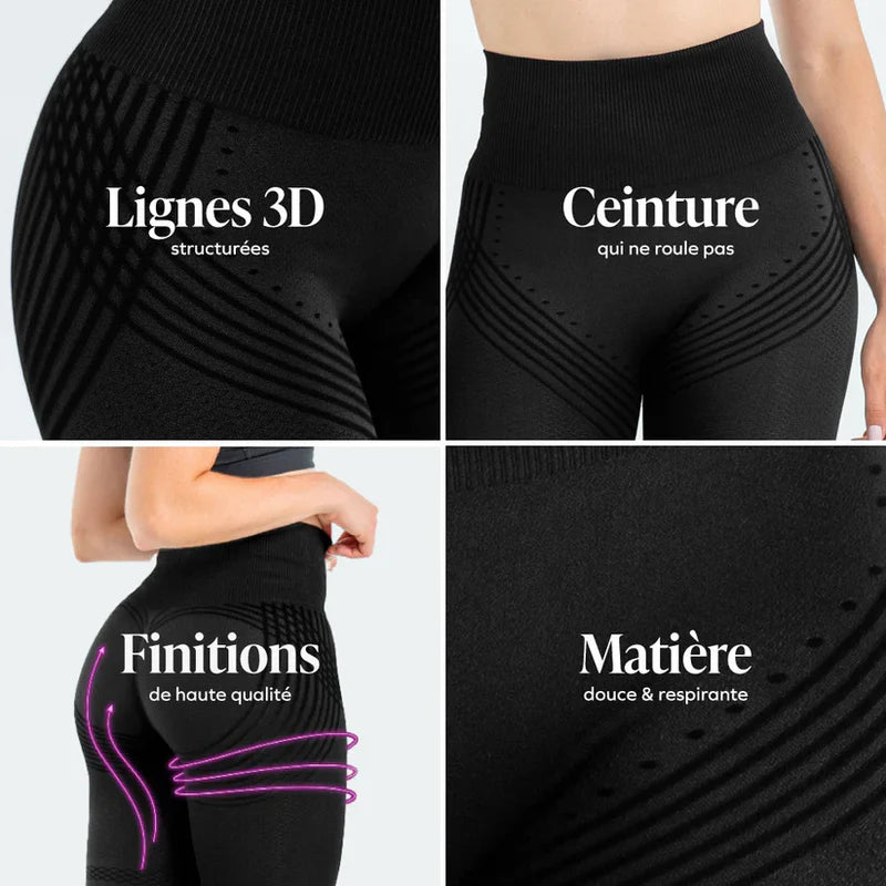 Leggings 3D Klyne® — Maakt glad en vormt