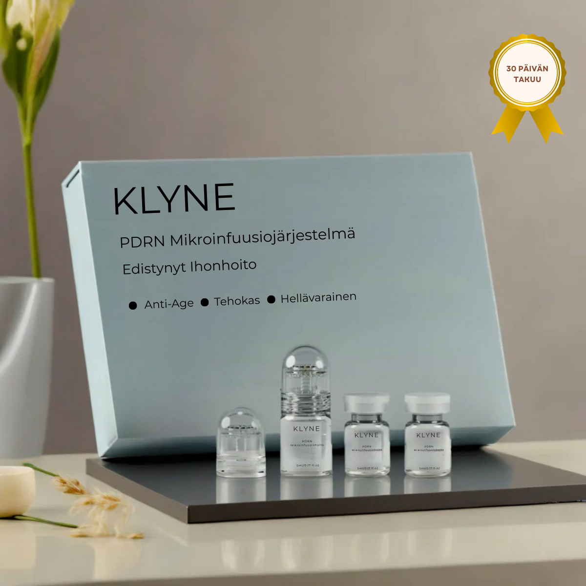 Mikro-Infuusio Anti-Age -Hoito™ – 10 vuotta nuoremman näköinen iho kotona